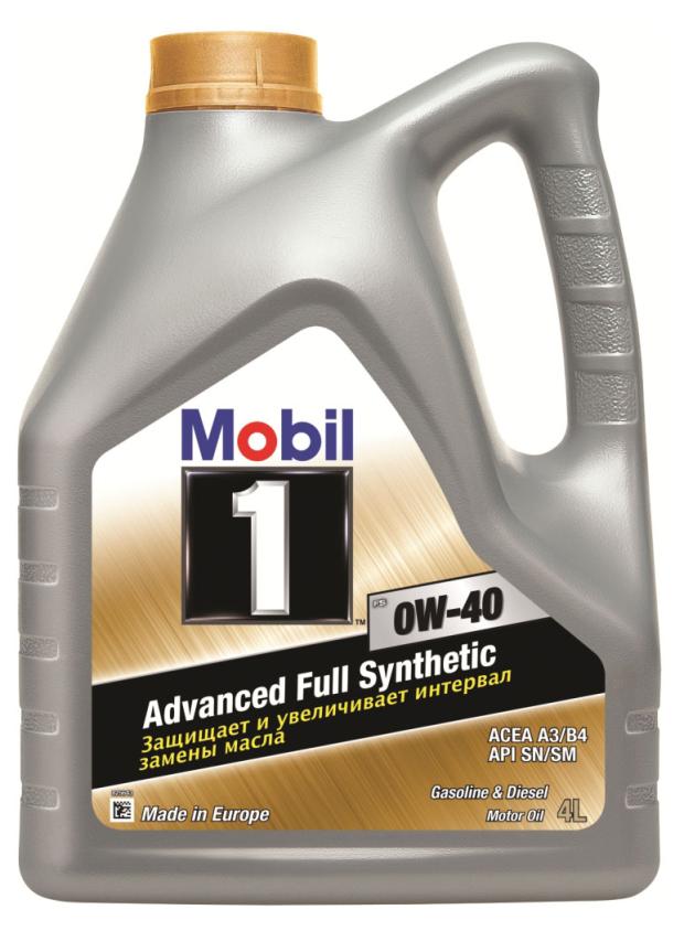 

Масло моторное синтетическое Mobil 1 FS 0W-40, 4 л