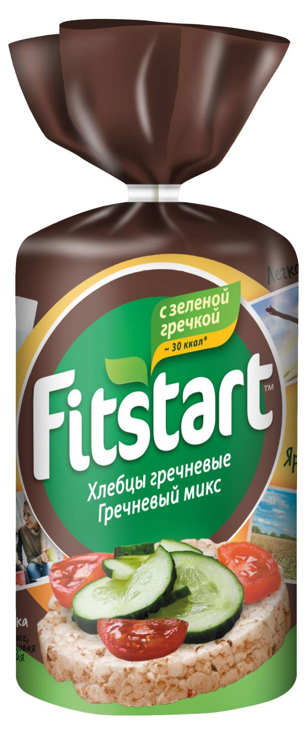 Хлебцы Мистраль Fitstart гречневые Гречневый микс, 90 г