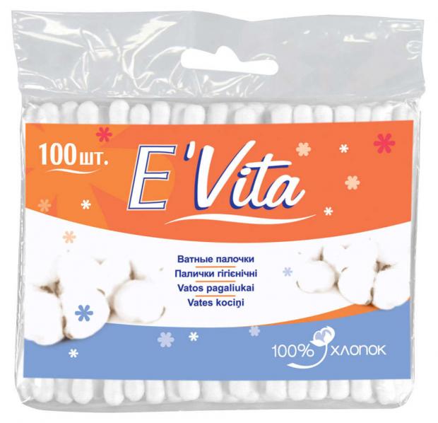 

Ватные палочки E'Vita, 100 шт