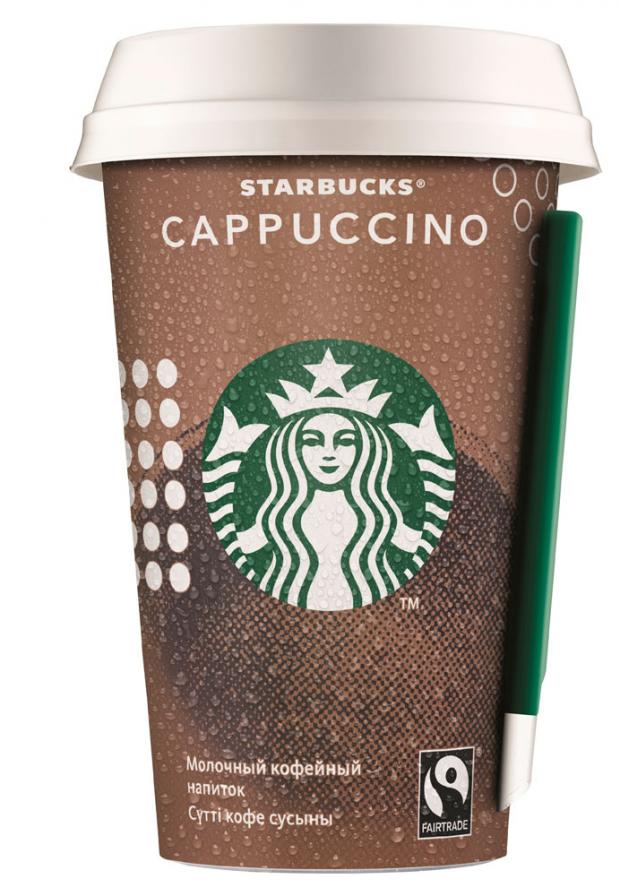 

Напиток кофейный Starbucks Cappuccino молочный ультрапастеризованный, 220 мл