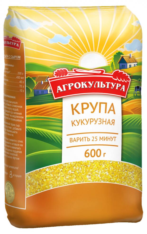 крупа кукурузная агрокультура 600 г Крупа кукурузная Агрокультура, 600 г