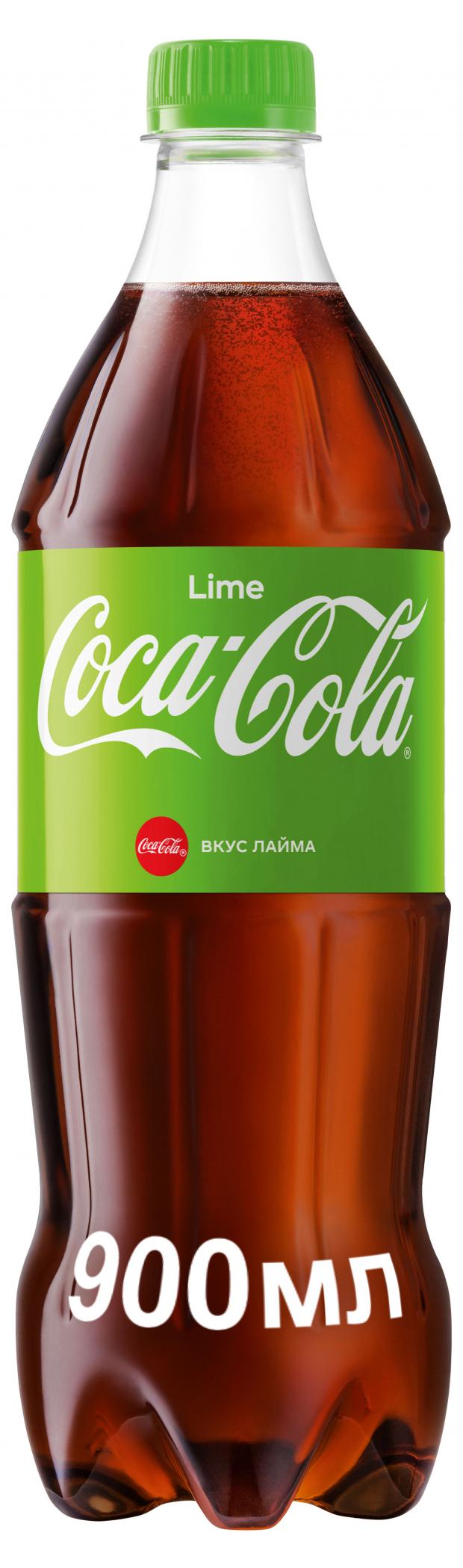 

Напиток газированный Coca-Cola Lime, 900 мл