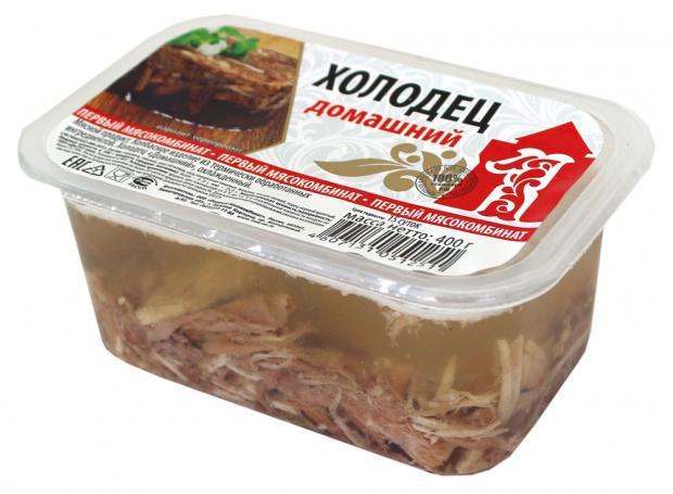 Холодец Первый мясокомбинат Домашний из свинины и говядины, 400 г