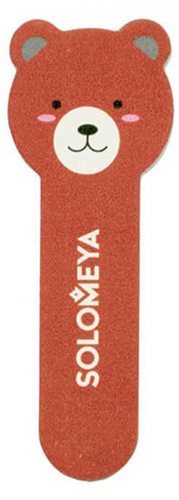

Пилка для ногтей Solomeya Медвежонок 180/220, 1 шт