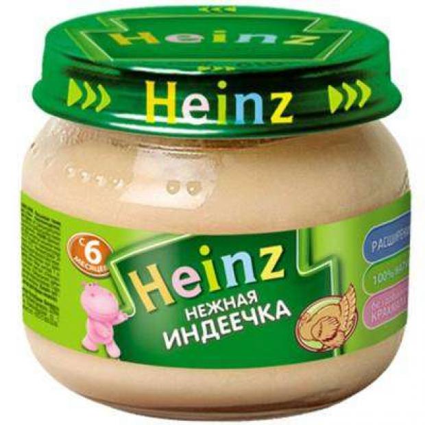 

Пюре Heinz Нежная индеечка с 6 мес., 80 г