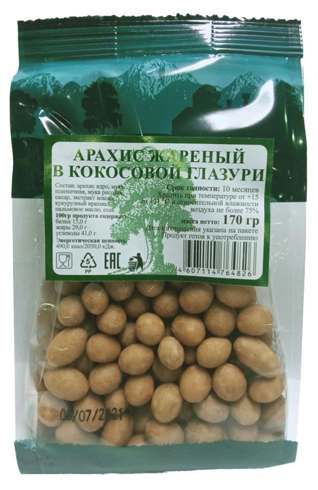 Арахис Натси в кокосом соке, 170 г
