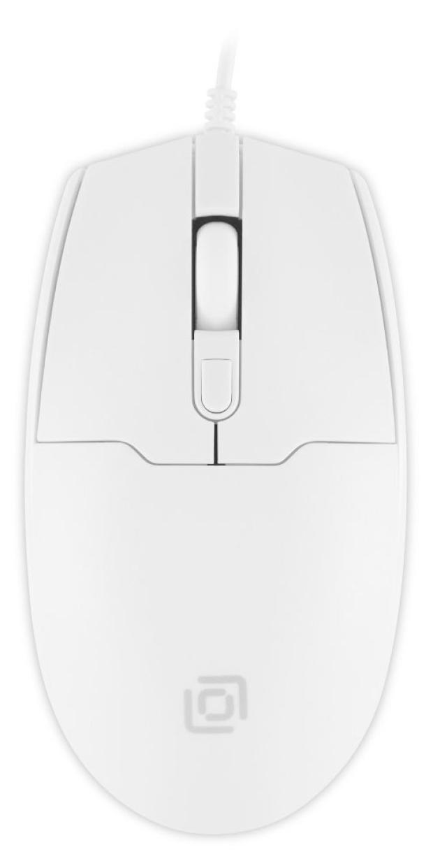 

Мышь Оклик 147M белый оптическая (2000dpi) USB