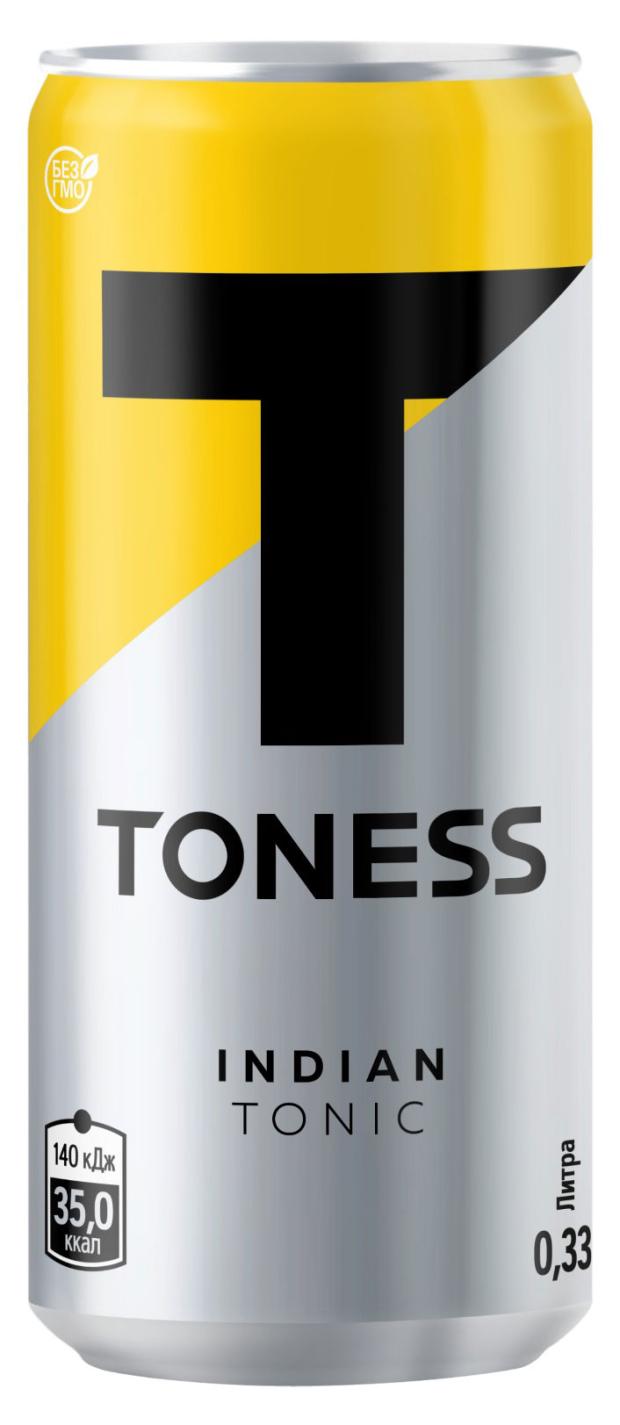 Тоник Toness Indian, 330 мл напиток toness indian tonic 1 л