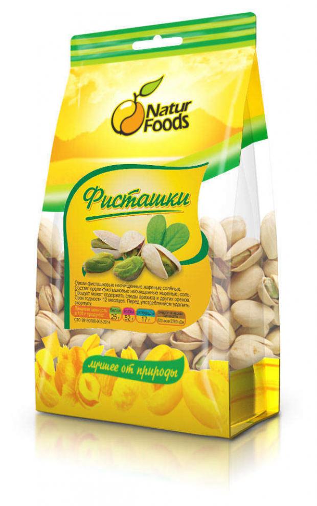 

Фисташки NaturFoods жареные соленые, 180 г
