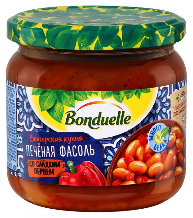 

Фасоль белая Bonduelle печеная со сладким перцем, 350 г