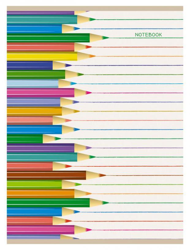Тетрадь общая Listoff в клетку А4, 48 л