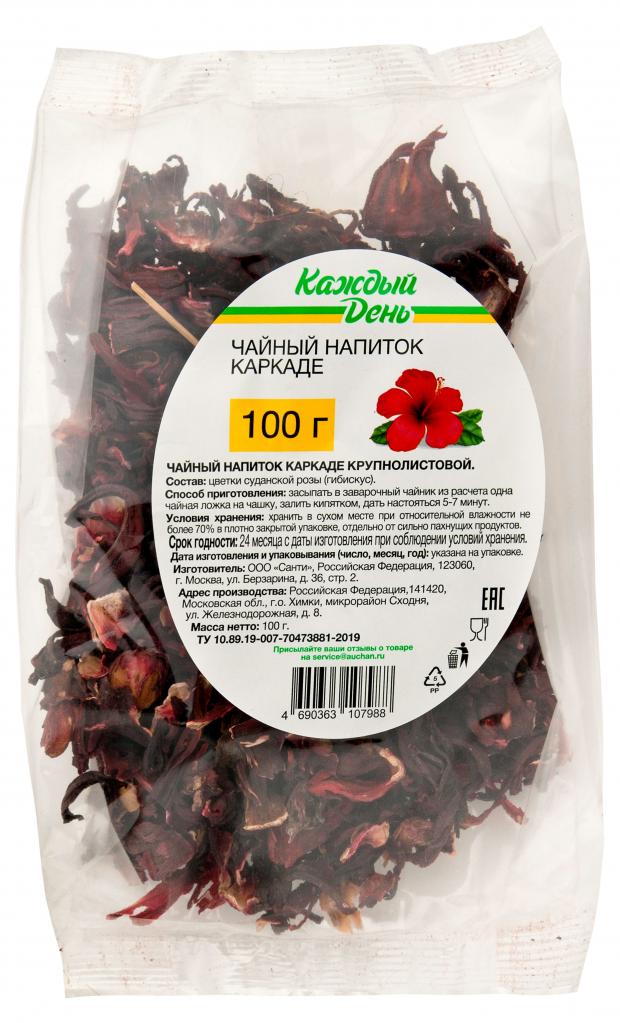

Чайный напиток «Каждый День» Каркаде, 100 г