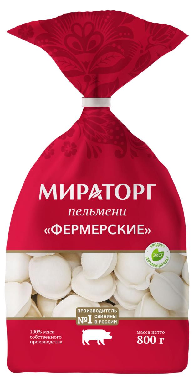

Пельмени Мираторг Фермерские, 800 г
