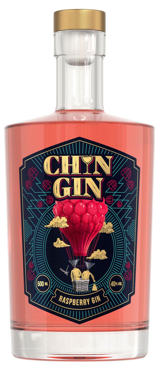 Джин Chin Gin Raspberry Россия, 0,5 л