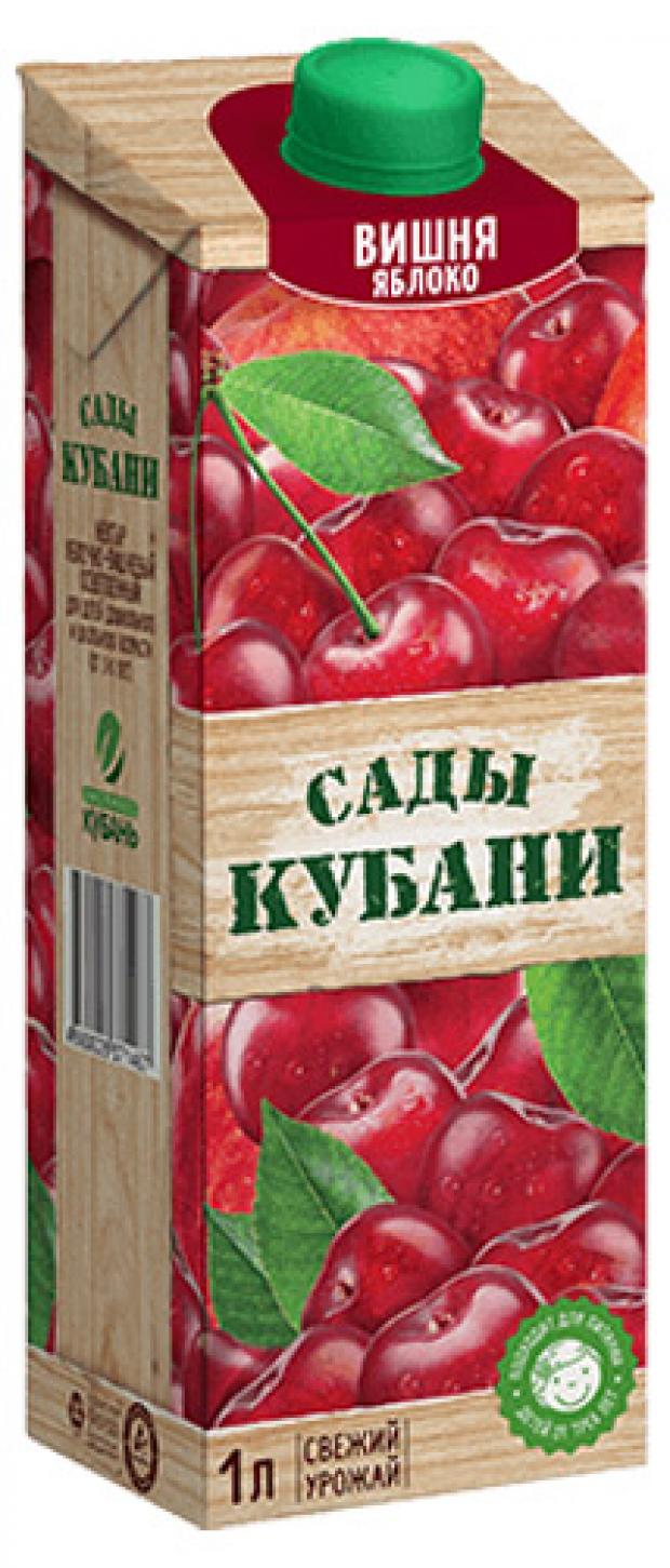 Нектар Сады Кубани яблоко-вишня, 1 л