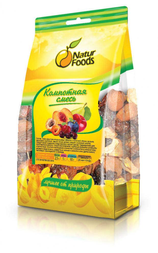 Смесь компотная NaturFoods Экстра ассорти, 700 г