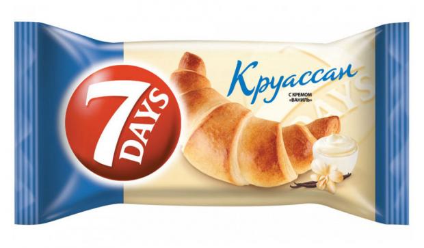 

Круассан 7Days с кремом ваниль, 80 г