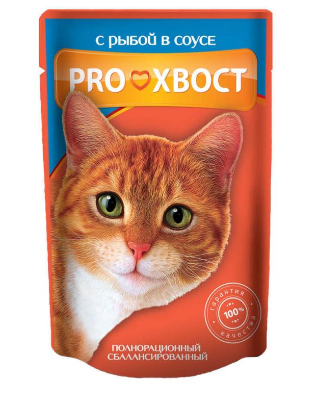 

Консервированный корм для кошек ProХвост рыба, 85 г