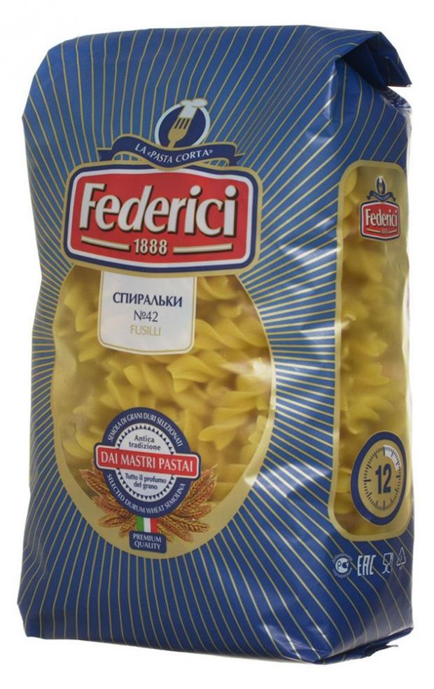 Макаронные изделия Federici Fusilli спиральки 400 г 69₽