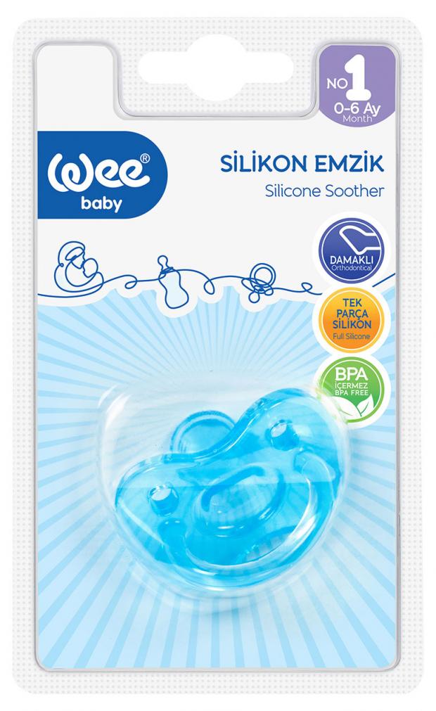

Соска Wee Baby силиконовая, 1 шт