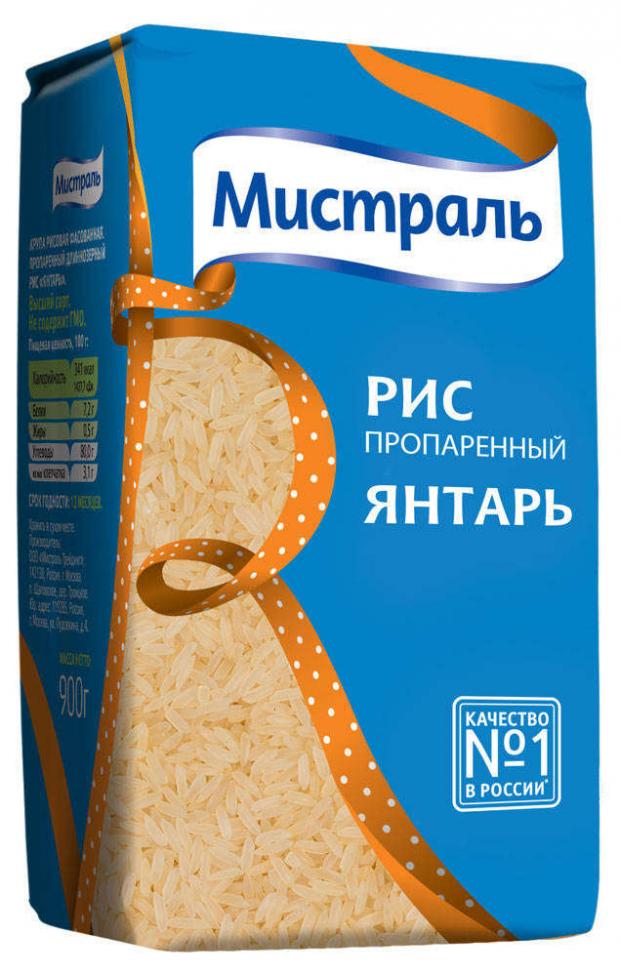 

Рис пропаренный «Мистраль» Янтарь длиннозерный, 900 г