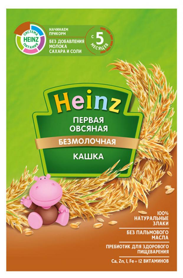 

Каша безмолочная Heinz овсяная первая с пребиотиками от 5 мес., 180 г