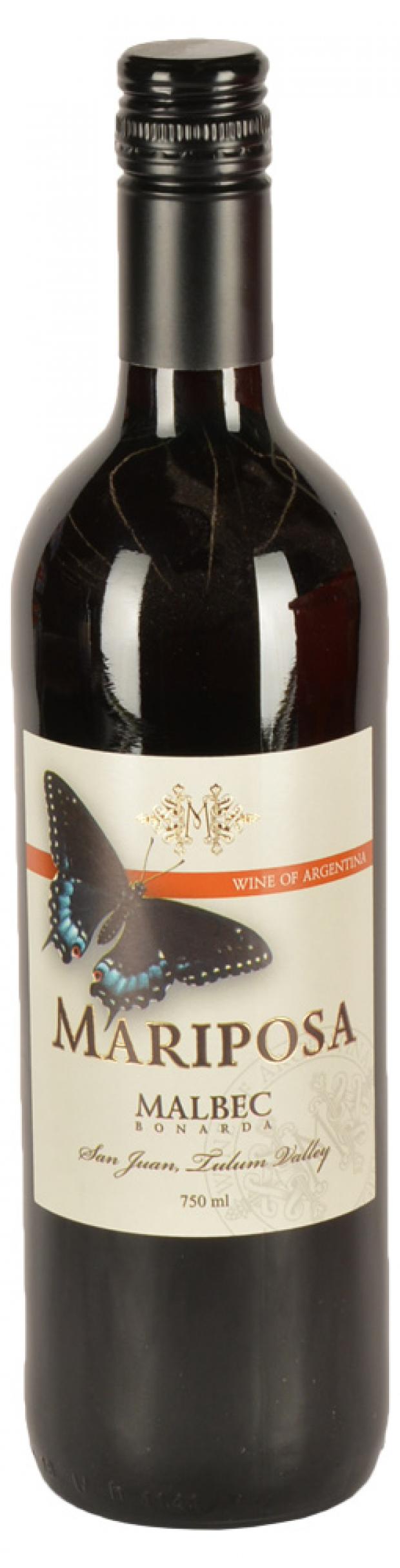 Вино Mariopsa Malbec красное сухое Аргентина, 0,75 л