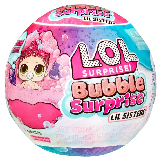 Кукла в шаре L.O.L Surprise! Bubble Сестричка с аксессуарами, 1 шт