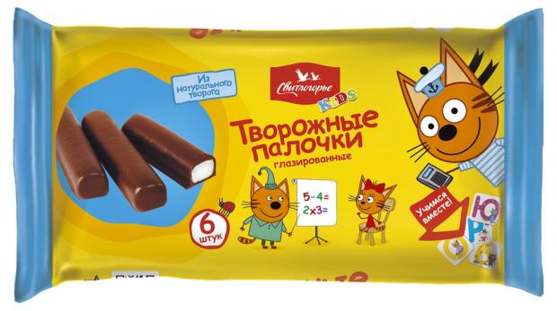 

Творожные палочки «Три Кота» ваниль 16%, 6х30 г
