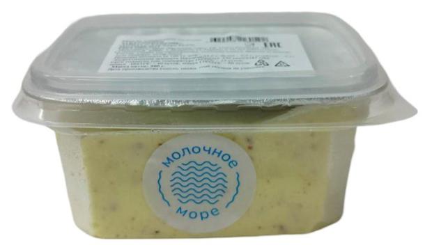 

Масло сливочное Молочное море Закусочное с томатом и базиликом 62,5% БЗМЖ, 200 г
