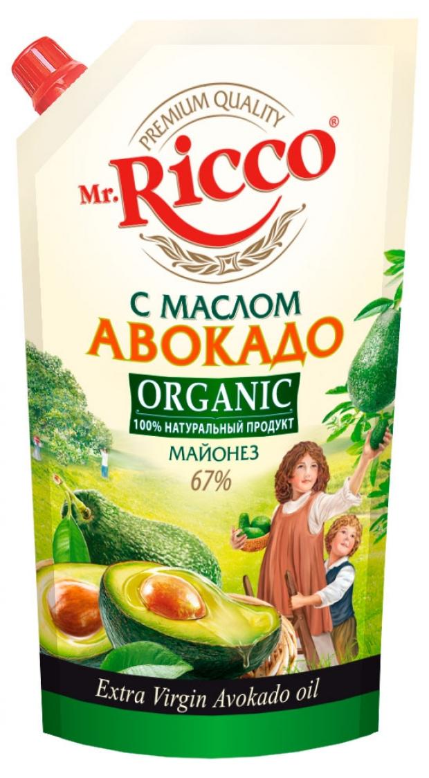 

Майонез Mr.Ricco ORGANIC с маслом авокадо 67%, 400 мл