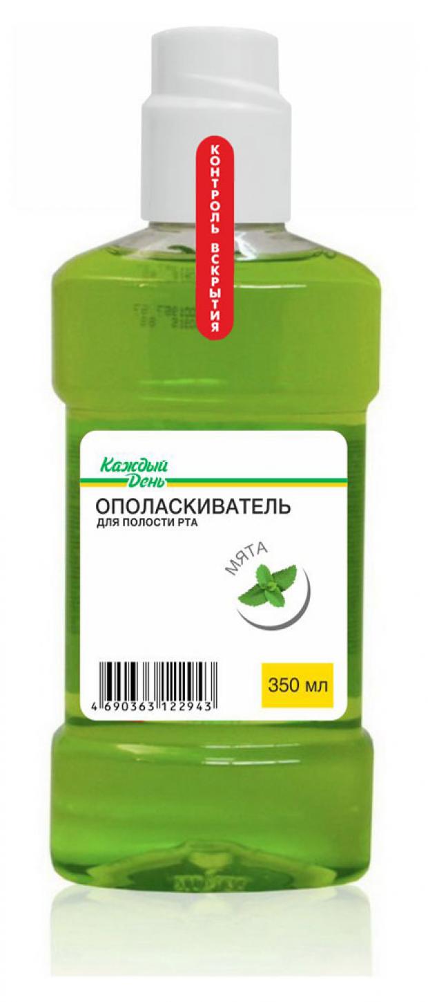 Ополаскиватель для полости рта Каждый день, 350 мл очиститель инжектора каждый день для бензиновых двигателей 350 мл