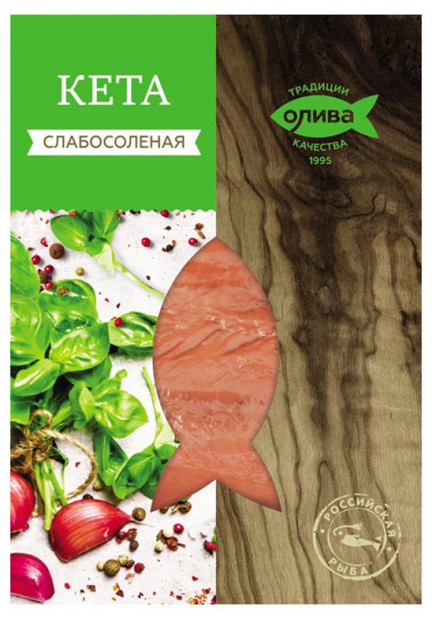 

Кета «Олива» слабосоленая филе кусок, 150 г