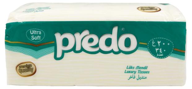 

Бумажные салфетки Predo Baby 2-х слойные, 170 шт