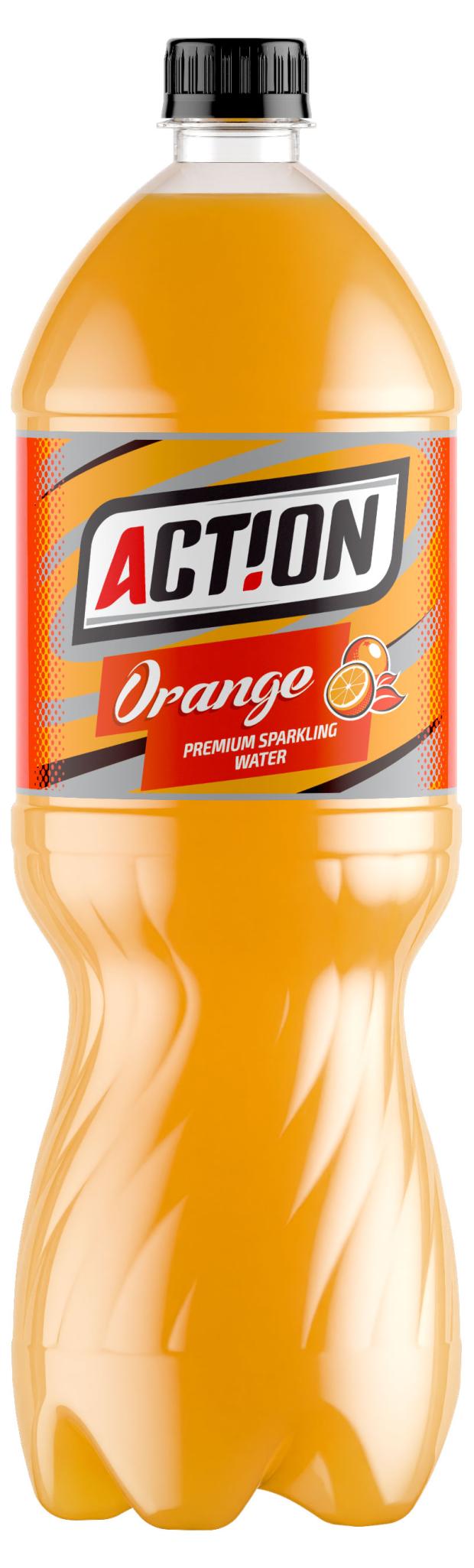 Напиток газированный Action Orange, 1,5 л