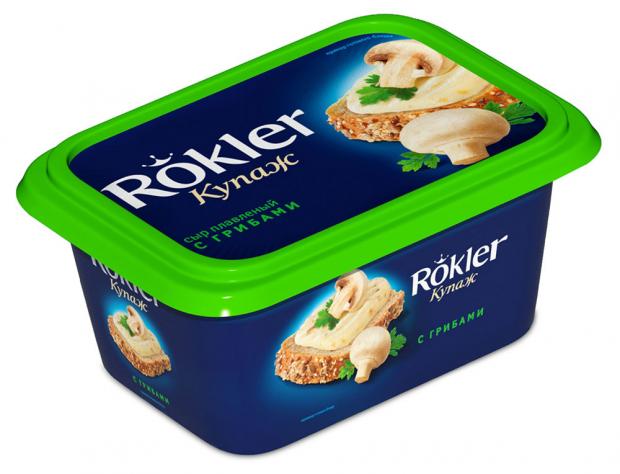 

Сыр плавленый Rokler с грибами, 370 г