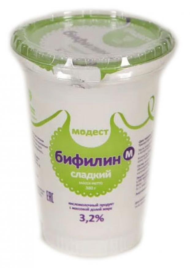 Бифилин М детский Модест сладкий с 3 лет 3,2% БЗМЖ, 380 г