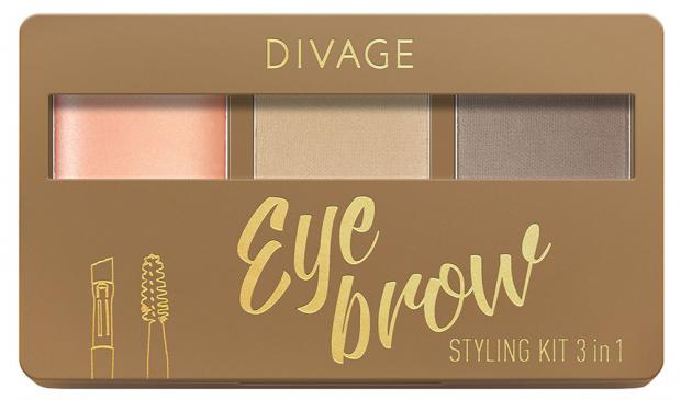 Тени для бровей Divage Eyebrow тон ST01