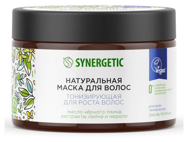 

Маска для волос Synergetic Тонизирующая для роста волос, 300 мл