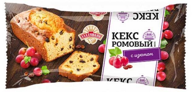 Кекс Аладушкин со вкусом рома и изюма, 350 г