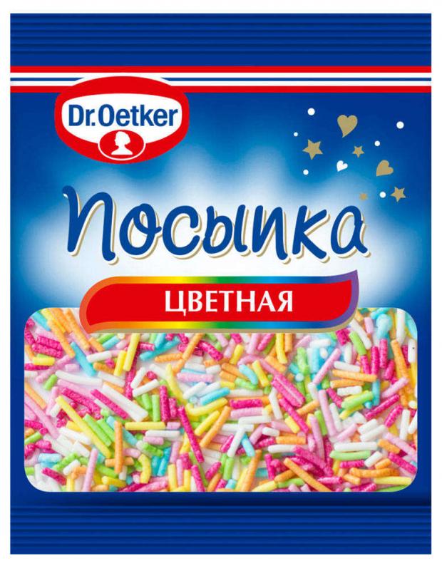 

Посыпка сахарная Dr.Oetker цветные палочки, 10 г