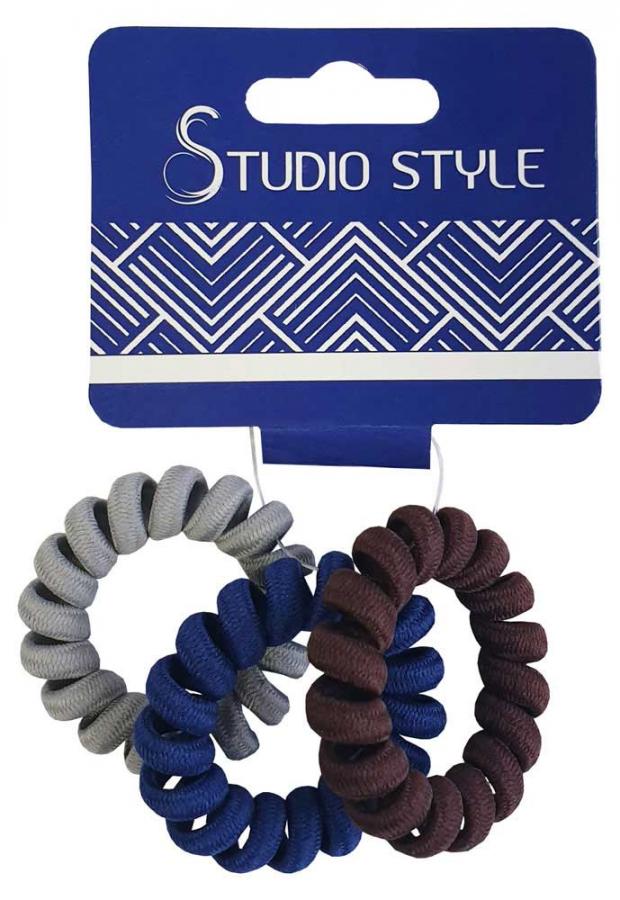 

Резинка для волос Studio Style провод тканевый, 3 шт