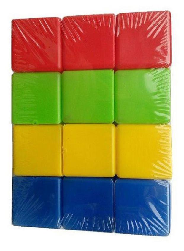 

Набор кубиков Green Plast 40х40мм, 12 штук