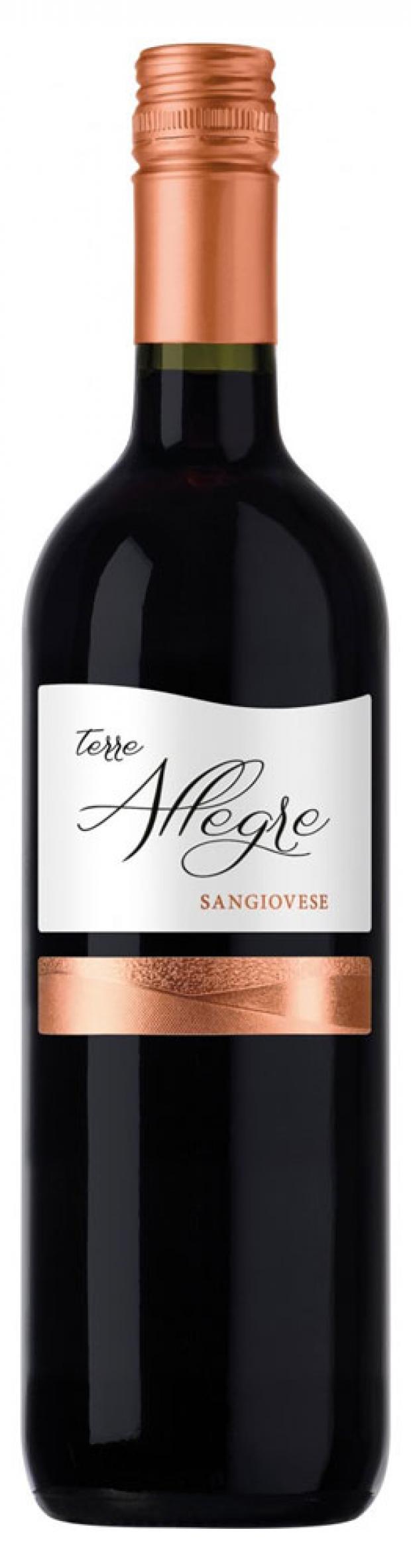 Вино Terre Allegre Sangiovese красное полусладкое Италия, 0,75 л