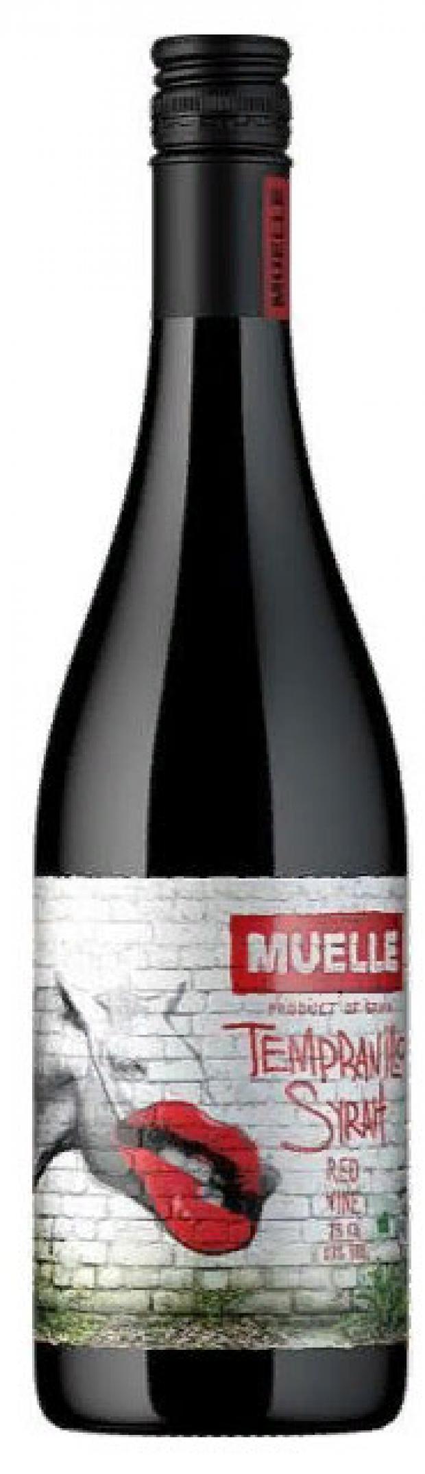 Вино Muelle Tempranillo Syrah красное сухое Испания, 0,75 л