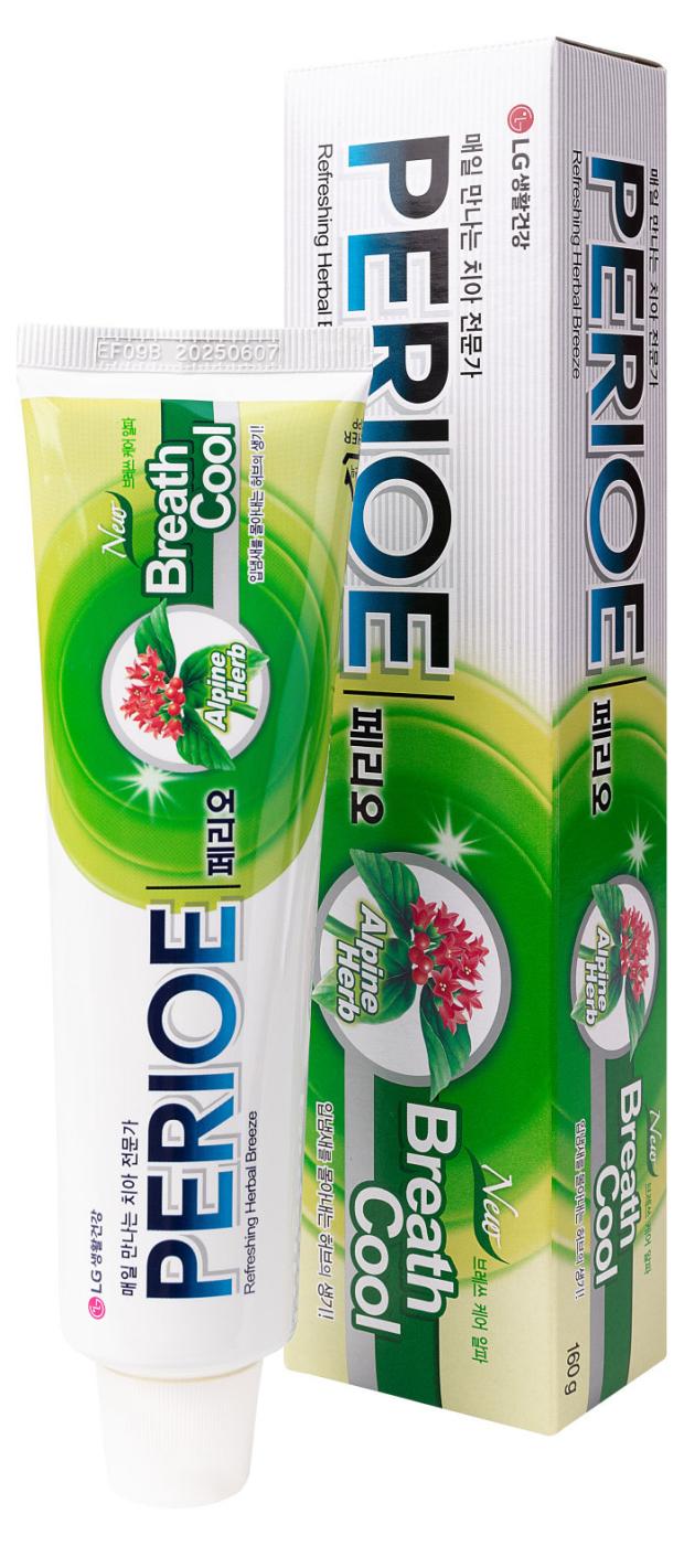 Зубная паста Perioe breath care alpha освежающая дыхание, 160 г