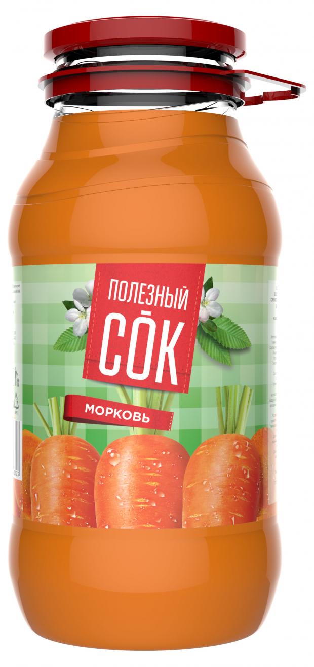 Сок морковный Полезный сок, 1,8 л