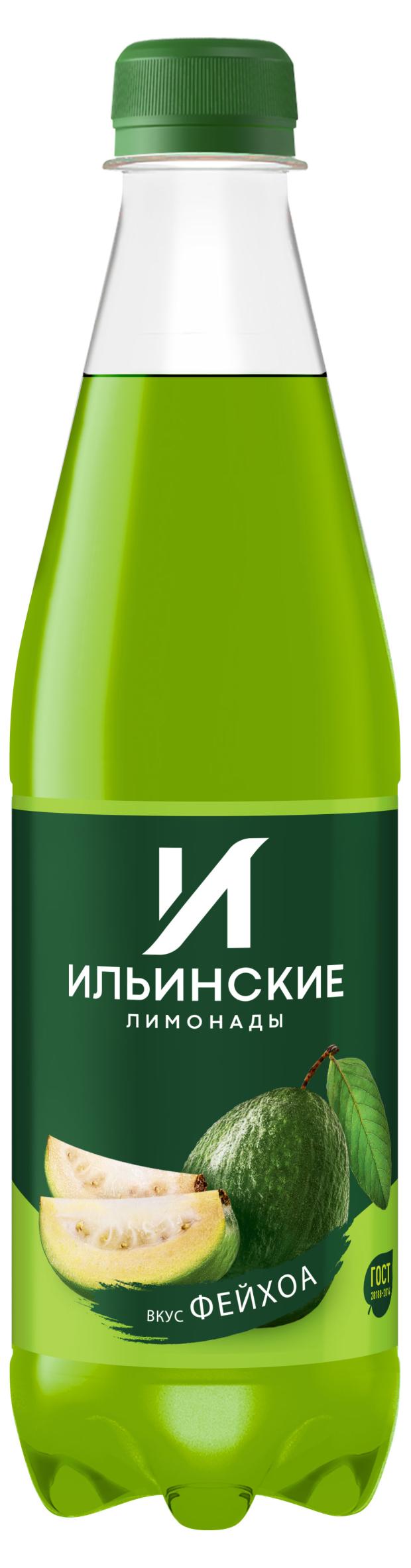 

Напиток газированный Ильинские лимонады Фейхоа безалкогольный, 480 мл
