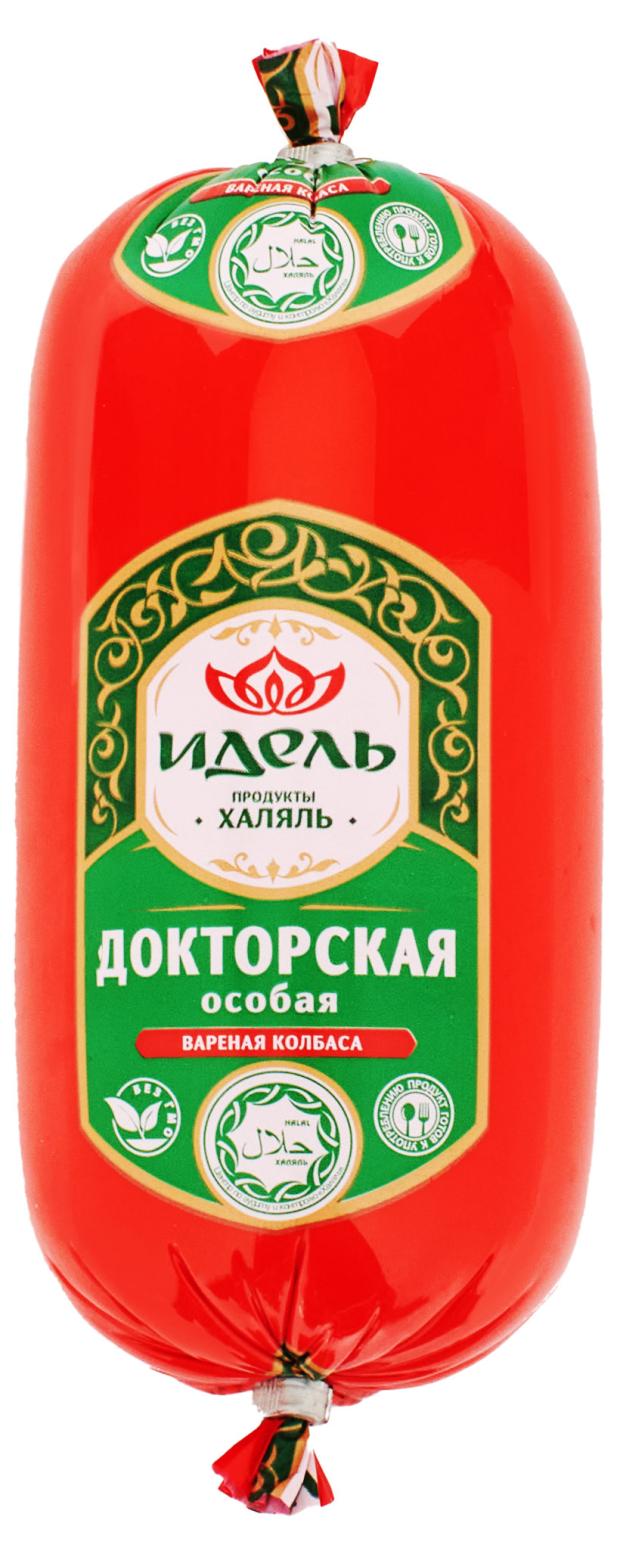 Колбаса Идель Докторская особая вареная халяль 500 г 149₽