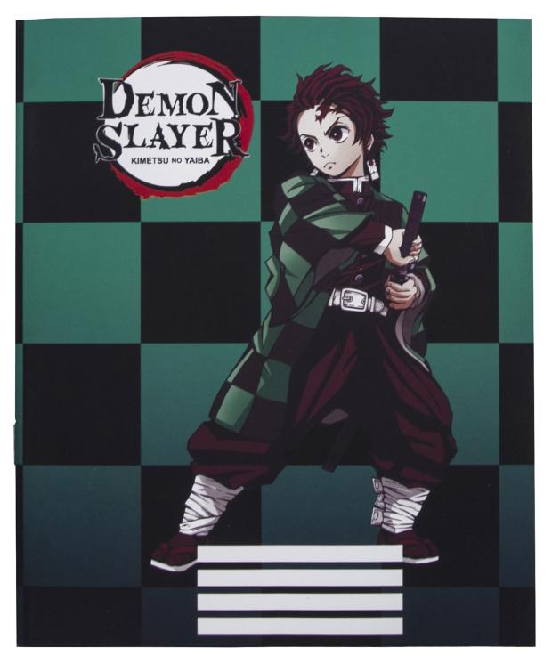 Тетрадь Demon Slayer Kamado в клетку, 48 л тетрадь demon slayer kocho в клетку 48 л